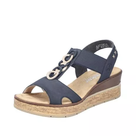 Sandały RIEKER 63798-14 blue