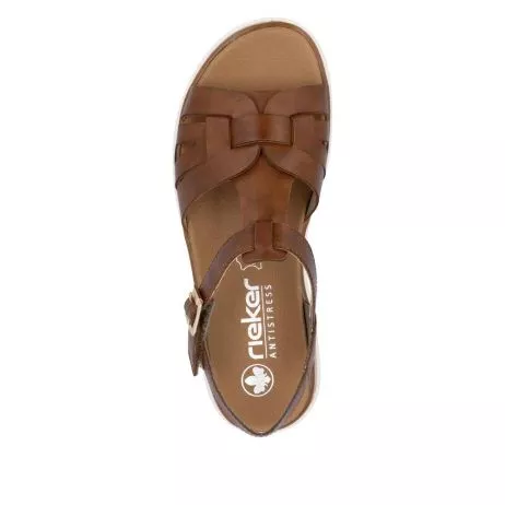 Sandały RIEKER W0853-24 brown