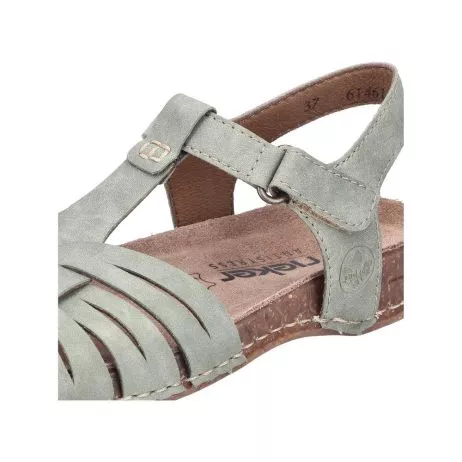 Sandały RIEKER 61461-52 green