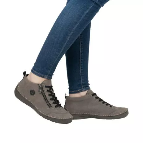 Półbuty RIEKER 52514-42 grey