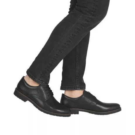 Półbuty RIEKER 14642-00 black