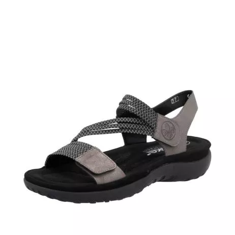 Sandały RIEKER 64870-42 grey