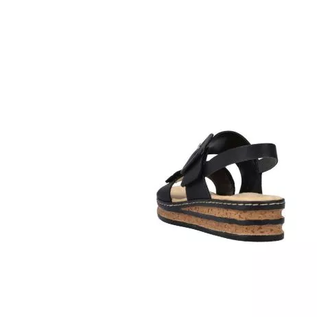 Sandały RIEKER 62950-00 black