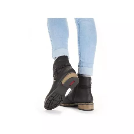 Botki RIEKER 77263-00 black