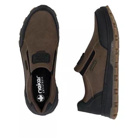 Półbuty RIEKER 35550-24 brown