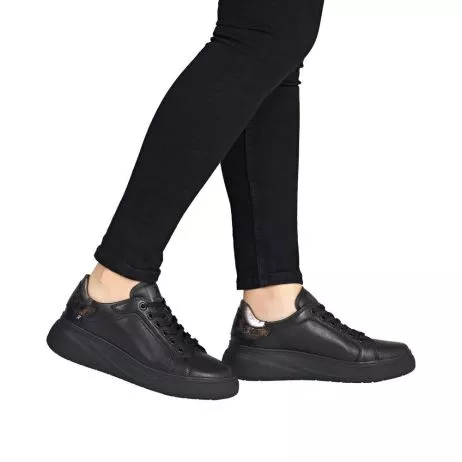 Półbuty RIEKER W2303-00 black