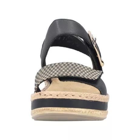 Sandały RIEKER V0951-00 black