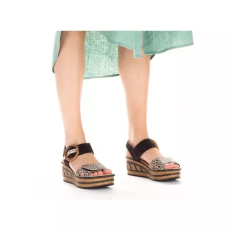 Sandały RIEKER 68176-00 black