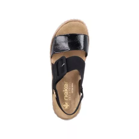 Sandały RIEKER 69260-00 black