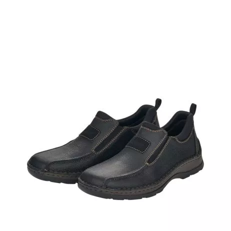 Półbuty RIEKER 05363-00 black