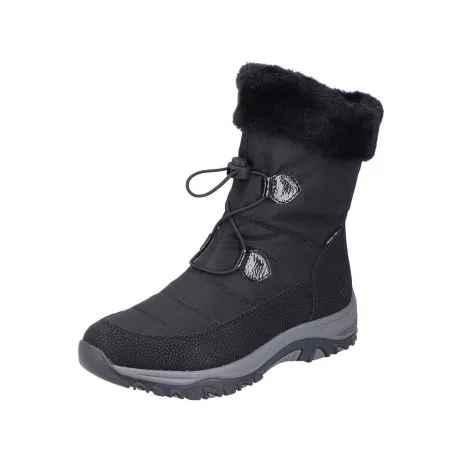 Botki RIEKER M9683-00 black
