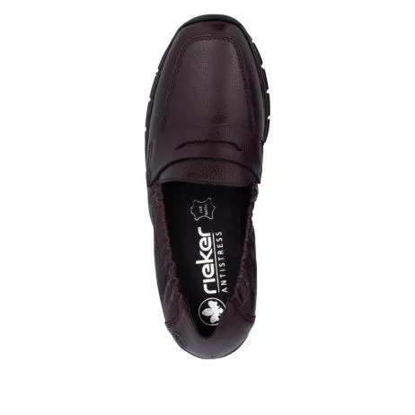 Mokasyny RIEKER 53797-35 red