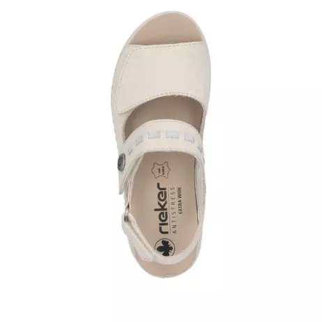 Sandały RIEKER V7473-61 beige