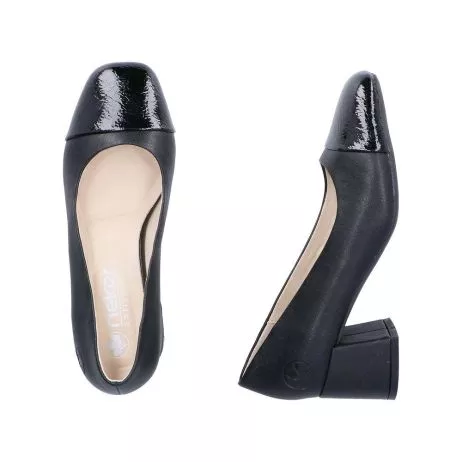Czółenka RIEKER 44760-00 black
