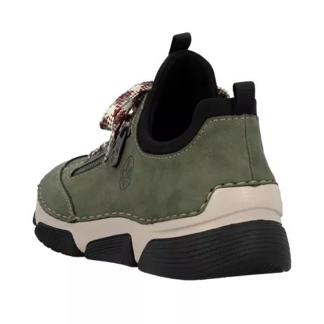 Półbuty RIEKER 45973-54 green