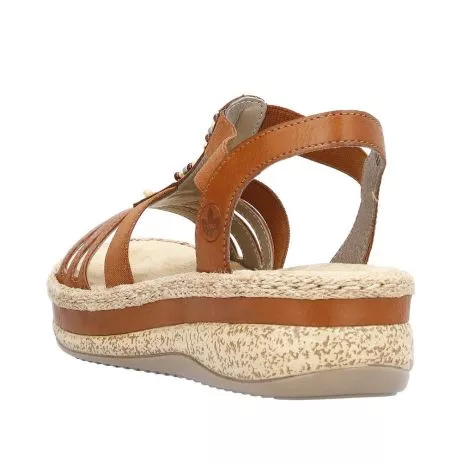 Sandały RIEKER V0921-24 brown
