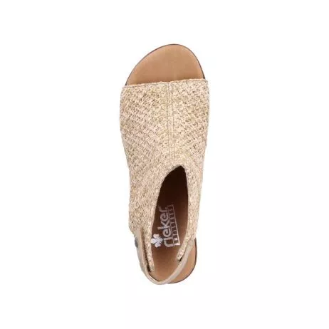 Sandały RIEKER 64670-60 beige