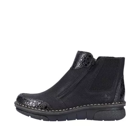 Botki RIEKER 73355-00 black
