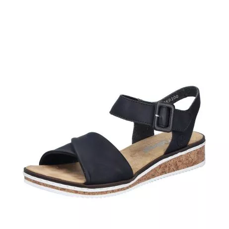 Sandały RIEKER V3691-00 black