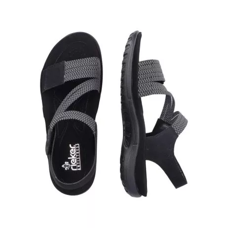 Sandały RIEKER 64870-00 black