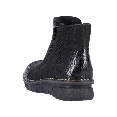 Botki RIEKER 73355-00 black
