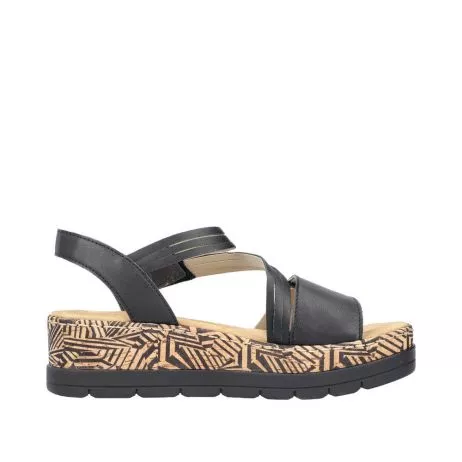 Sandały RIEKER V3964-02 black