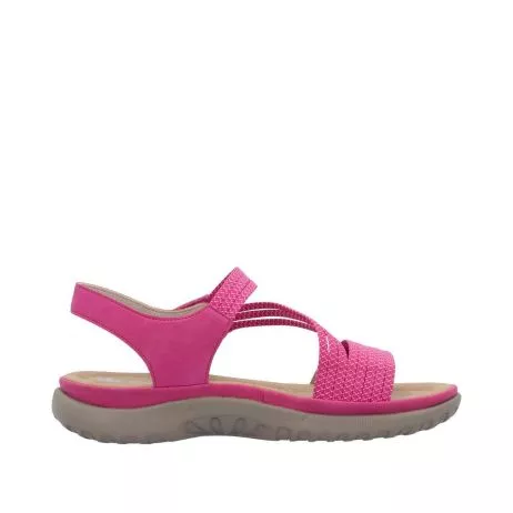 Sandały RIEKER 64870-31 pink