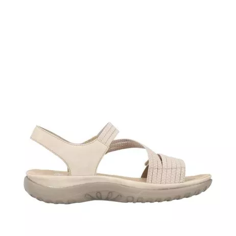 Sandały RIEKER 64870-62 beige