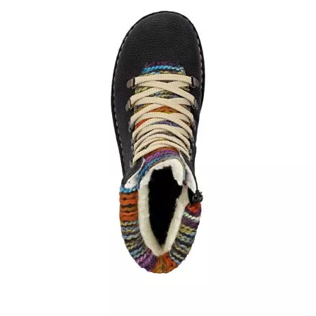 Trzewiki RIEKER 73343-00 black