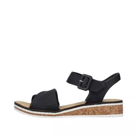Sandały RIEKER V3691-00 black