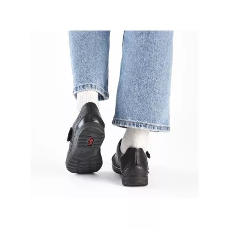 Półbuty RIEKER 48954-00 black