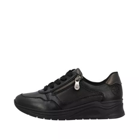 Półbuty RIEKER N9501-01 black