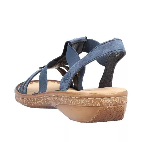 Sandały RIEKER 628G9-16 blue