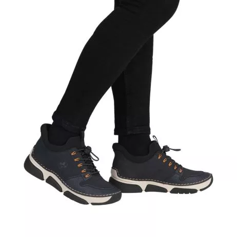 Półbuty RIEKER 45963-14 blue