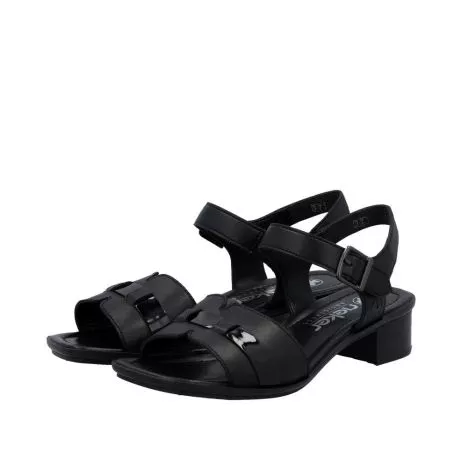 Sandały RIEKER 62685-00 black