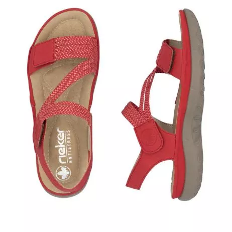 Sandały RIEKER 64870-33 red