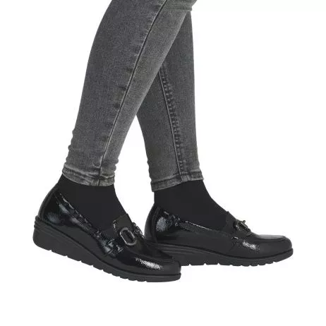 Mokasyny RIEKER L5352-00 black