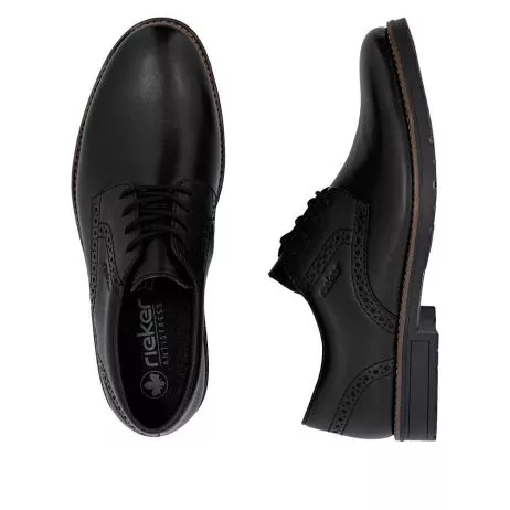 Półbuty RIEKER 14642-00 black