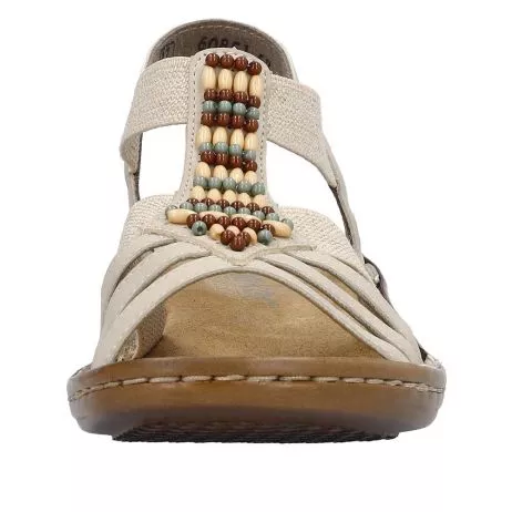 Sandały RIEKER 60851-62 beige