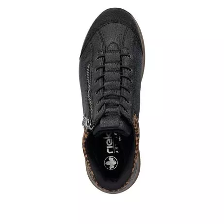 Półbuty RIEKER N1457-00 black