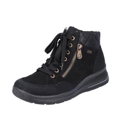Trzewiki RIEKER L7701-00 black