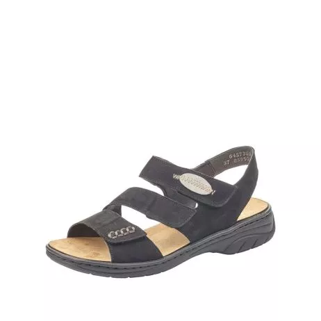 Sandały RIEKER 64573-00 black