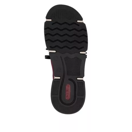 Półbuty RIEKER 45973-36 red