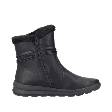 Botki RIEKER Z0070-00 black