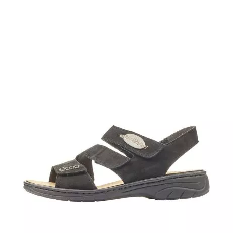 Sandały RIEKER 64573-00 black