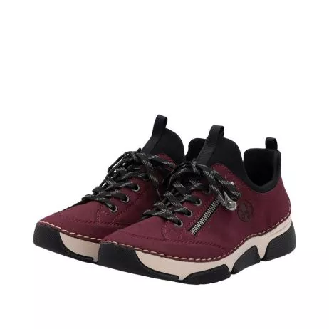 Półbuty RIEKER 45973-36 red