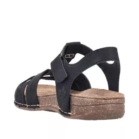 Sandały RIEKER 61461-00 black