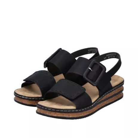 Sandały RIEKER 62950-00 black