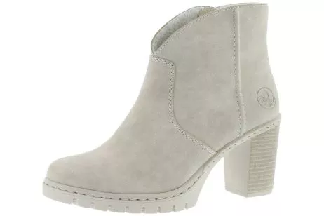 Botki RIEKER Y2553-60 beige