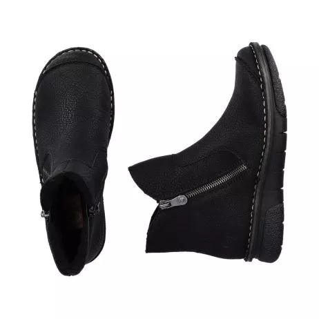 Botki RIEKER 73357-00 black
